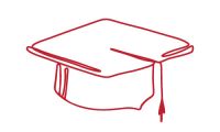 Graduation cap icon